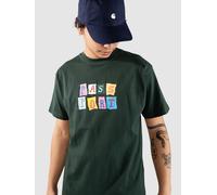 Pass Port Patchwork T-Shirt forest green Herren Gr. S