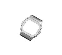 Passend for Casio 3229 DW5600 Mod Kit for GSHOCK Small Block GW5610 DW-5600 GW-B5600 Metallarmband + Gehäuse Präzisionsstahl einfach einfarbig Sex(Silver-watch case,DW-5600mm)