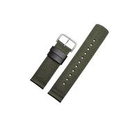 Passend for Casio PRG-600YB PRG-650 PRW-6600 GA2000, Nylonarmband, wasserdichtes Armbanduhrenarmband, Nylon-Uhrenarmband, längeres Armband, 24 mm(Army green silver)