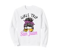 Passender Haarbrötchen für Mädchen von Trip San Juan Puerto Rico Sweatshirt
