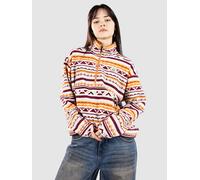 Passenger Ayla Recycled Micro Polartec Fleece Pullover geo tracks birch Damen Gr. S