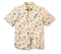 Passenger - Chill Textured Organic Cotton S/S Shirt - Hemd, Gr. XL, beige (BadgeBirch)