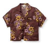 Passenger Damen Kurzarmhemd Arden Short Sleeve Shirt Eco Vero Schwarz XS