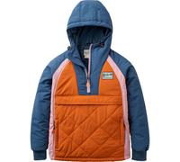 Passenger - Women's Alba 1/2 Zip Jacket - Freizeitjacke, Gr. S, blau (DarkDenim/SunsetOrange)