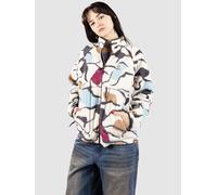 Passenger Fairbanks 2.0 Full Zip Recycled Sherpa Fleecejacke abstract trails off white Damen Gr. L