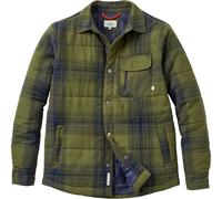 Passenger - Gefüttertes Überhemd aus Baumwolle - Taranaki Quilted Overshirt Navy Khaki Check für Herren aus Baumwolle - Größe L Khaki L