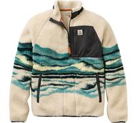 Passenger Herren Fleecepullover Offroad Recycled Sherpa 1/2 Zip Beige S