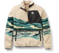Passenger Herren Offroad 2.0 Sherpa 1/2 Zip Fleece Jacke (Größe L, beige)