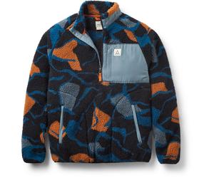 Passenger Herren Offroad Sherpa 1/2 Zip Pullover (Größe L, schwarz)