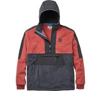 Passenger Herren Woodland 2.0 1/2 Zip Hoodie (Größe XL, grau)