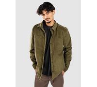 Passenger Kodiak 2.0 Sherpa Lined Cord Overshirt Jacke khaki Herren Gr. S