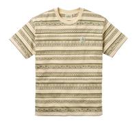 Passenger - Mellower Jacquard Relaxed Fit T-Shirt - T-Shirt, Gr. M, beige (GeoStripeBirch/Khaki)