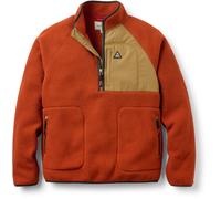 Passenger - Offgrid 1/2 Zip Recycled Sherpa Fleece - Fleecepullover, Gr. S, rot (DarkRust/Caramel)