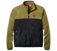 Passenger - Set Off Recycled Polar 1/4 Zip Fleece 2.0 - Fleecepullover, Gr. L, schwarz/oliv (Black/Khaki)