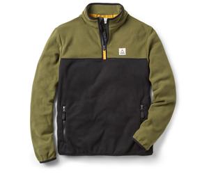 Passenger - Set Off Recycled Polar 1/4 Zip Fleece 2.0 - Fleecepullover, Gr. XXL, oliv (Khaki)