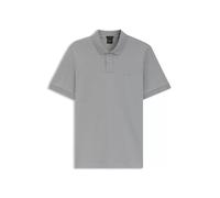 BOSS Slim-Fit Polohemd aus Stretch-Baumwolle mit Logo-Aufnäher - Style Passenger, 50507803 Grau L