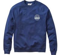 Passenger - Sweatshirt aus Bio-Baumwolle - Odyssey Organic Cotton Sweatshirt Rich Navy für Herren aus Baumwolle - Größe M - Navy blau Navy blau M