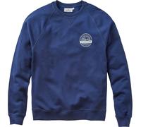 Passenger - Sweatshirt aus Bio-Baumwolle - Odyssey Organic Cotton Sweatshirt Rich Navy für Herren aus Baumwolle - Größe L - Navy blau Navy blau L