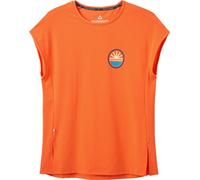 Passenger - T-Shirt aus recyceltem Polyester - Chase The Light Active T-Shirt W Ember Orange für Damen - Größe S Orange S