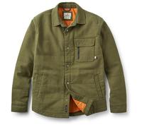Passenger - Taranaki Canvas Quilted Overshirt - Hemd, Gr. L, oliv (Khaki)