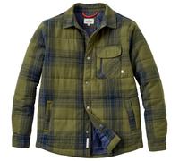 Passenger - Taranaki Quilted Overshirt - Freizeitjacke, Gr. XXL, oliv (Navy/KhakiCheck)