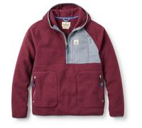 Passenger - Ventura 1/2 Zip Recycled Sherpa Fleece - Fleecepullover, Gr. L, rot (Fig)
