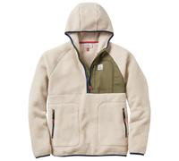 Passenger - Kapuzenpullover aus recyceltem Fleece - Ventura 1/2 Zip Recycled Sherpa Fleece Oatmeal Khaki für Herren - Größe M - Beige Beige M