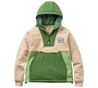 Passenger - Women's Bryni Recycled Hooded Polar Fleece - Fleecepullover, Gr. XS, beige (Feather/WildGreen)