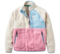 Passenger - Women's Home 2.0 1/2 Zip Recycled Sherpa Fleece - Fleecejacke, Gr. L, bunt (Oatmeal/PinkHaze)