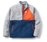 Passenger - Women's Home 2.0 1/2 Zip Recycled Sherpa Fleece - Fleecejacke, Gr. XS, grau (GreyMarl/DarkDenim)