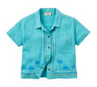 Passenger - Women's Waveney S/S Shirt - Bluse, Gr. S, türkis (RetroBlue)