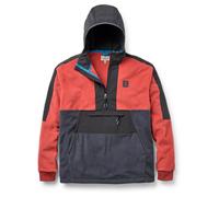 Passenger Herren Woodland 2.0 1/2 Zip Hoodie (Größe L, grau)