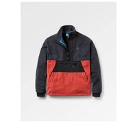 Passenger - Woodland Hoodless 2.0 1/2 Zip Recycl. Polar Fleece - Fleecejacke, Gr. M, weiß (Redwood/Charcoal)