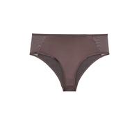 Passionata- Bianca Damenhöschen mit hoher Taille- unsichtbarer und komfortabler Halt- Schimmernde Mikrofaser