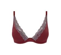 Passionata - BROOKLYN Tief ausgeschnittener T-Shirt-BH fig/ chestnut - Gr. - 80 D