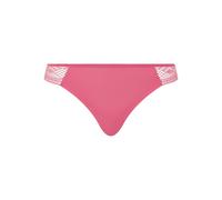 Passionata Damen String - ONDINE, Tanga, Mikrofaser mit Spitze Pink XL