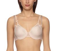 Passionata - Miss Joy Fantasy Spacer-BH - Atmungsaktiver und Leichter BH - Trendiger BH Damen - Unsichtbarer BH - Verziert mit Schmetterlingen - Doppelträger, beige, EU 75C