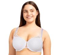 Passionata - Miss Joy Fantasy Spacer-BH - Atmungsaktiver und Leichter BH - Trendiger BH Damen - Unsichtbarer BH - Verziert mit Schmetterlingen - Doppelträger, weiss, EU 80B