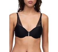 Passionata P48J60 Damen Ondine Außenträger-Bügel-BH Stretch wattiert Bügel Uni, Groesse 80 B, schwarz