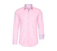 Pastell Hemd S - 6XL Slim Fit Cotton-Stretch S