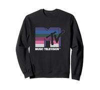 Pastellfarben Farbverlauf MTV-Logo Sweatshirt