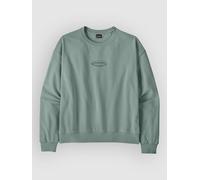 Patagonia - Women's 95 Oval Logo Daily Crew - Pullover, Gr. XL, türkis (CoverGreen)