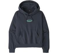 Patagonia - Women's 95 Oval Logo Daily Hoody - Hoodie, Gr. L, blau (SmolderBlue:MoonTripper)