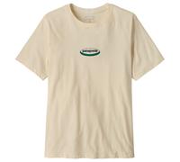 Patagonia - 95 Oval Logo T-Shirt - T-Shirt, Gr. XL, beige (UndyedNatural)