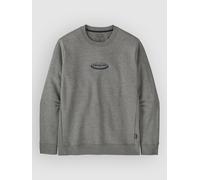 Patagonia 95 Oval Logo Uprisal Crew Sweater gravel heather Herren Gr. XL