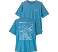 Patagonia - Atmungsaktives und leichtes T-Shirt für Wanderungen - Herren - M's Cap Cool Daily Shirt Cloud Crag Shore Blue Light Shore Blau L