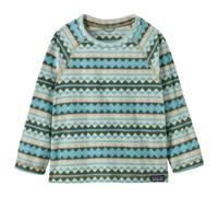 Patagonia - Baby's Micro D Crew - Fleecepullover, Gr. 62-68 3-6 Months, türkis (DiamondStripe:SnowmeltBlue)