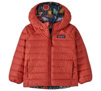 Patagonia - Baby's Reversible Down Sweater Hoody - Daunenjacke, Gr. 80-86 12-18 Months, rot (SalmonEnergy:InkBlack)