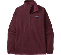Patagonia - Women's Better Sweater 1/4 Zip - Fleecepullover, Gr. L, rot (BerryFig)
