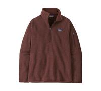 Patagonia Better Sweater 1/4 Zip Fleece Damen Pullover rot M